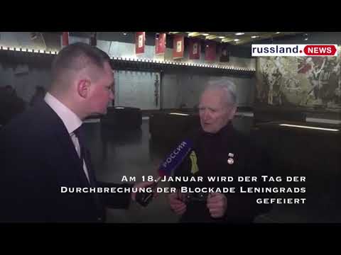 Am 18 Januar wird der Tag der Durchbrechung der Blockade Leningrads gefeiert Am 18 Januar wird der Tag der Durchbrechung der Blockade Leningrads gefeiert