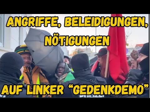 Angriffe, Beleidigungen, Nötigungen – Linke „Gedenkdemo für Oury Jalloh“ in Dessau | 07.01.2026