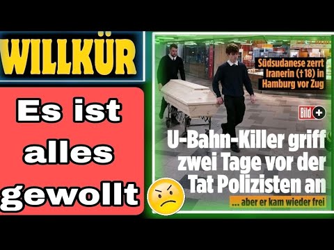 ANSCHAUPFLICHT❗ Hamburg-Wandsbek: Nicht der Bahnsteig – die Migrationspolitik ist das Problem