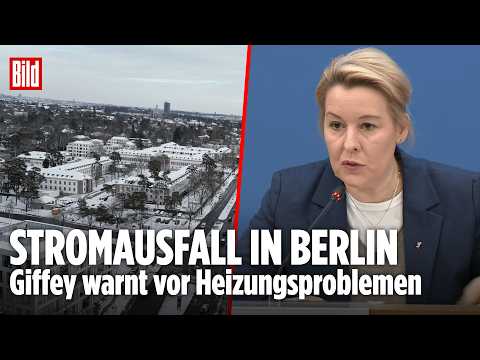 BERLIN ZITTERT: Blackout ohne Heizung – Giffey warnt vor Frost-Chaos