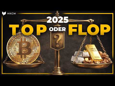Bitcoin/Edelmetalle: Unsere beste und schlechteste Spekulation 2025