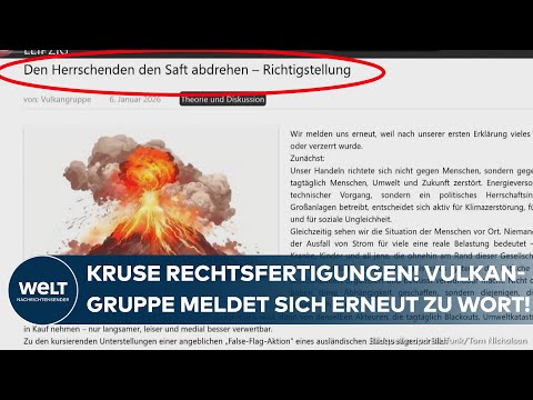 BLACKOUT BERLIN: Plötzlich kursiert ein neues Bekennerschreiben! Vulkangruppe rechtfertigt Anschlag BLACKOUT BERLIN: Plötzlich kursiert ein neues Bekennerschreiben! Vulkangruppe rechtfertigt Anschlag