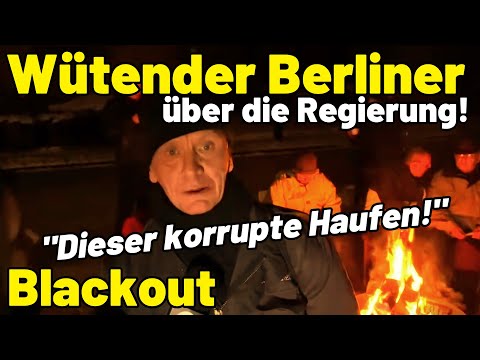 Blackout Berlin: WÜTENDER Anwohner teilt gegen die Politik aus! Klartext Interview zum Stromausfall Blackout Berlin: WÜTENDER Anwohner teilt gegen die Politik aus! Klartext Interview zum Stromausfall