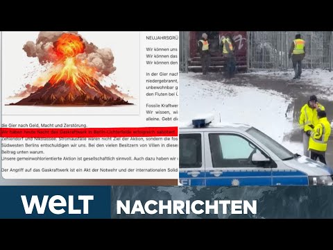 BLACKOUT IN BERLIN: Bekenner-Schreiben zum Anschlag! Zehntausende von Stromausfall betroffen I WELT