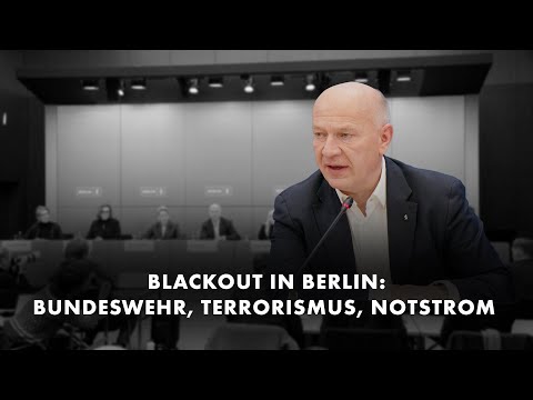 Blackout in Berlin: Das plant der Senat – Pressekonferenz