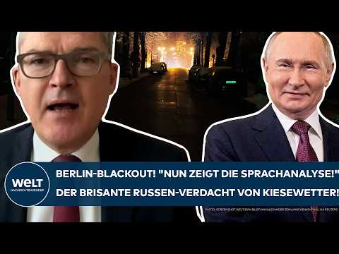 BLACKOUT IN BERLIN: „Nun zeigt die Sprachanalyse!“ Der brisante Russen-Verdacht von Kiesewetter!