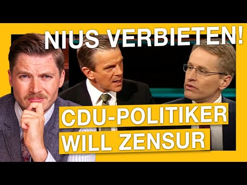 Blamage bei LANZ: Daniel Günther will NiUS verbieten! „Feinde der Demokratie“