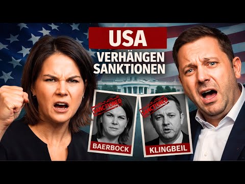 Blizmeldung: BAERBOCK & KLINGBEIL Auf der Sanktionsliste von TRUMP Blizmeldung: BAERBOCK & KLINGBEIL Auf der Sanktionsliste von TRUMP