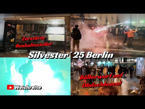 „Böllerwurf auf Obdachlosen“ Silvester Berlin 31.12.25