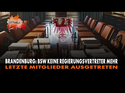 Brandenburg: BSW kein Regierungsvertreter mehr
