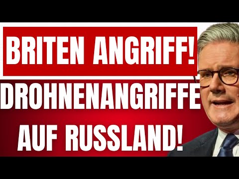 BRITEN starten DROHNENANGRIFFE gegen RUSSLAND! – RUSSLAND kündigt GEGENSCHLAG an!