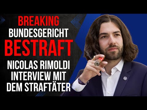 Bundesgericht bestraft Nicolas Rimoldi. Exklusiv-Interview mit dem frischgebackenen Straftäter