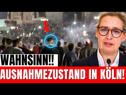 Chaos BRICHT in KÖLN aus!🚨 Migranten verwechseln Krieg mit Silvester – So sah Silvester wirklich aus