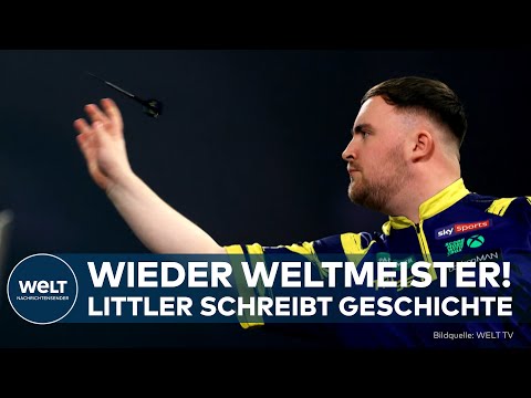 DARTS WM: Luke Littler schreibt Geschichte – Niemand stoppt ihn! Mit 18 erneut Weltmeister!