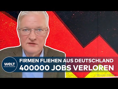 DEUTSCHLAND: Industrie in der Krise – Hunderttausende Jobs weg! Unternehmen ziehen Konsequenzen