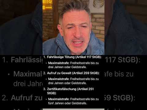 Diese Maximalstrafen drohen den Tätern von Crans-Montana – und mir