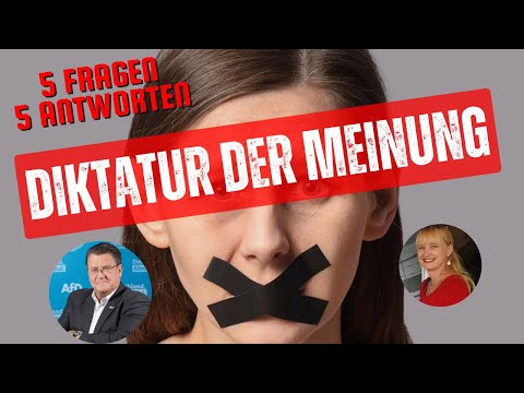 Diktatur der Meinung 5 Fragen 5 Antworten Diktatur der Meinung 5 Fragen 5 Antworten