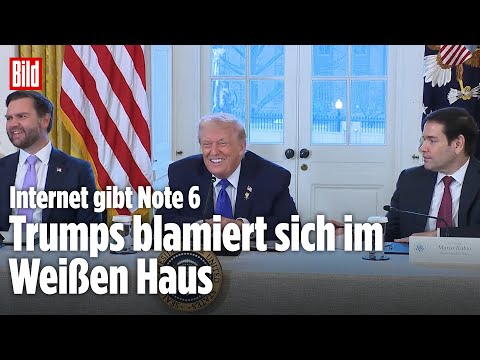 DONALD TRUMP BLAMIERT SICH: Kuriose Grönland-Aussage sorgt für Gelächter im Netz DONALD TRUMP BLAMIERT SICH: Kuriose Grönland-Aussage sorgt für Gelächter im Netz