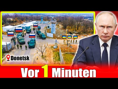 Donetsk unter Druck – Russische Truppen durchbrechen ukrainische Grabenlinien Donetsk unter Druck – Russische Truppen durchbrechen ukrainische Grabenlinien