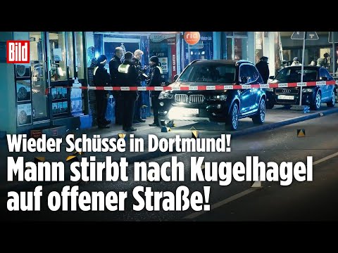 DORTMUND: Mann auf offener Straße erschossen! Täter noch auf der Flucht! Polizei fahndet!