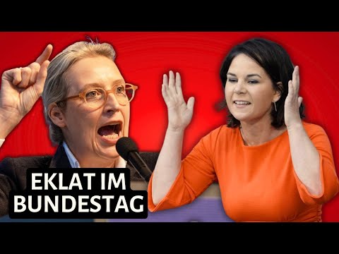 Eilmeldung: Schlammschlacht im Bundestag, Baerbock am Boden Eilmeldung: Schlammschlacht im Bundestag, Baerbock am Boden