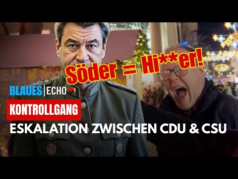 Eskalation auf dem Weihnachtsmarkt: CDU gegen CSU