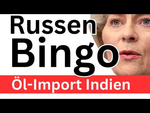 EU kauft russisches Öl in Indien ❌ trotz 50% US-Zoll ❌ EU kauft russisches Öl in Indien ❌ trotz 50% US-Zoll ❌