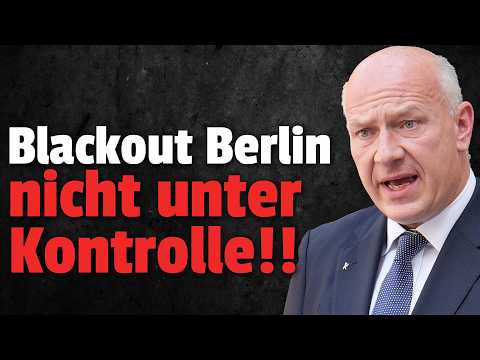 💥Blackout Berlin: Bürgermeister Kai Wegner im URLAUB???
