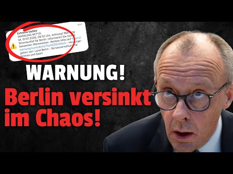 💥NEUE Warnung in Berlin: WARN APP Nina schlägt an!