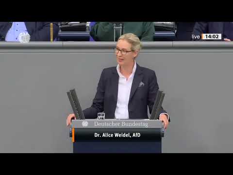 🔥 Alice Weidel fordert Verhandlungen & rechnet mit den Kriegstreibern ab! | AfD Bundestag Hist.