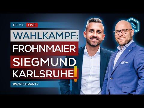 🟥 WAHLKAMPF: Ulrich SIEGMUND & Markus FROHNMAIER rocken KARLSRUHE! | #WATCHPARTY 🟥 WAHLKAMPF: Ulrich SIEGMUND & Markus FROHNMAIER rocken KARLSRUHE! | #WATCHPARTY