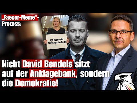 „Faeser-Meme“-Prozess: Nicht David Bendels sitzt auf der Anklagebank, sondern die Demokratie!