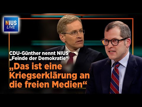 „Feinde der Demokratie“: Günther eskaliert bei Lanz & greift NIUS an | NIUS Live vom 08. Januar 2026