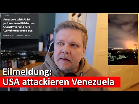 Feuer über Caracas! US-Militär startet Nachtangriff auf Venezuela Feuer über Caracas! US-Militär startet Nachtangriff auf Venezuela