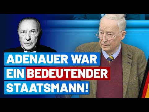 Für Adenauer traf das in besonderem Maße zu! – Dr. Alexander Gauland – AfD-Fraktion im Bundestag