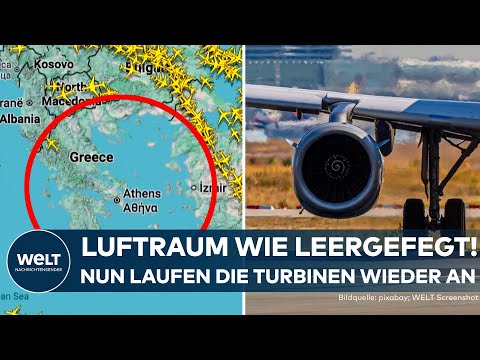 FUNKSTILLE IN GRIECHENLAND: Luftraum leergefegt — Das sorgte für den Totalausfall im Flugverkehr!
