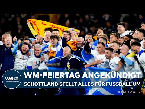 FUßBALL-WM: Regierungschef kündigt WM-Feiertag an – Schottland plant! Fans sollen nachts feiern! FUßBALL-WM: Regierungschef kündigt WM-Feiertag an – Schottland plant! Fans sollen nachts feiern!