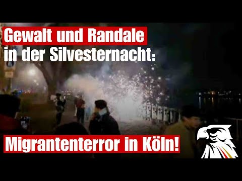 Gewalt und Randale in der Silvesternacht: Migrantenterror in Köln!