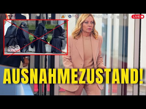 Giorgia Meloni setzt Muslimien eine LETZTE WARNUNG! JETZT GREIFT ITALIEN DURCH!