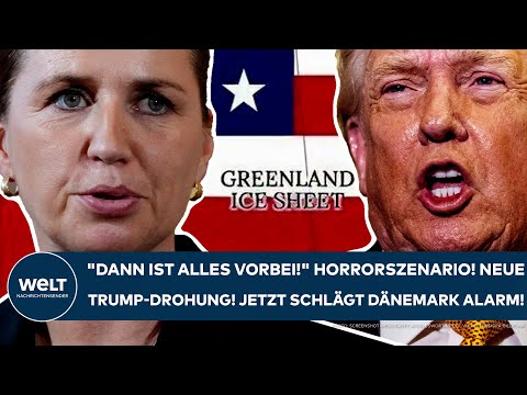 GRÖNLAND: „Dann ist alles vorbei!“ Horrorszenario! Dänemark schlägt nach neuer Trump-Drohung Alarm!