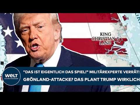 GRÖNLAND: „Das ist eigentlich das Spiel!“ Militärexperte verrät! Das plant Donald Trump wirklich!