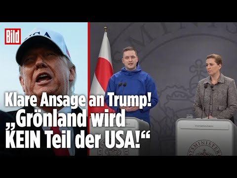 GRÖNLAND: „Werden KEIN Teil der USA“ – Klare Ansage von Premierminister Jens Frederik Nielsen!