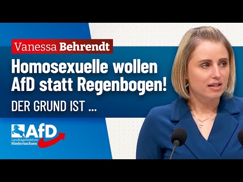 Homosexuelle wollen AfD statt Regenbogen! – Vanessa Behrendt (AfD)
