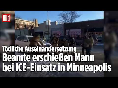 ICE-EINSATZ ESKALIERT: Bundesbeamte erschießen Mann in Minneapolis