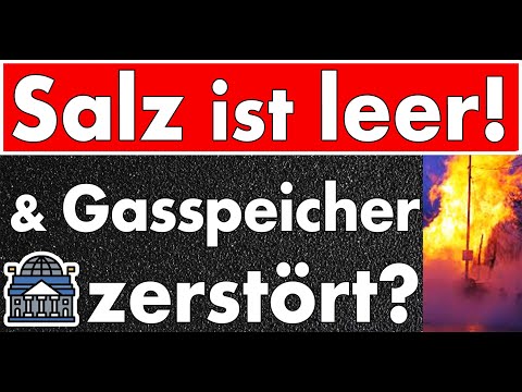 Kommunen geht Salz aus! Affen würden besser regieren! Sonderschichten im Bergwerk + Gas-Angriff?