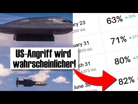 Lässt Trump Iran bombardieren? Die Wettquoten sagen JA! Lässt Trump Iran bombardieren? Die Wettquoten sagen JA!