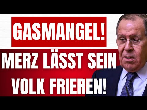 LAWROW konfrontiert MERZ wegen GASMANGEL in DEUTSCHLAND! – Er lässt DEUTSCHLAND lieber frieren!