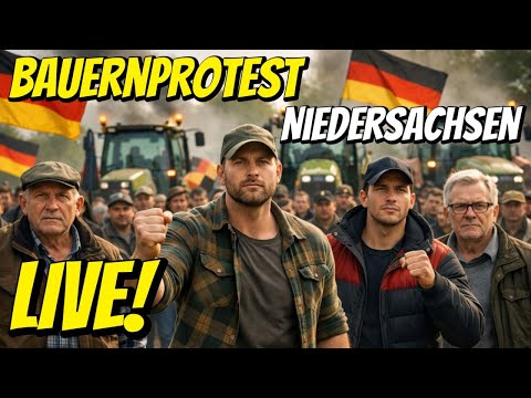 LIVE ❗️ BAUERNPROTEST & Demo „Nein zu Mercosur – ja zur Landwirtschaft“ Niedersachsen I Blockade?