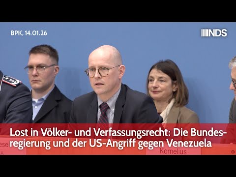 Lost in Völker- und Verfassungsrecht: Die Bundesregierung und der US-Angriff gegen Venezuela | BPK Lost in Völker- und Verfassungsrecht: Die Bundesregierung und der US-Angriff gegen Venezuela | BPK