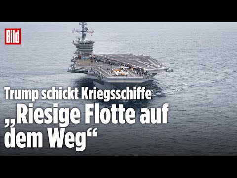 MACHTPOKER – Das ist Trumps Flugzeugträger vor dem Iran